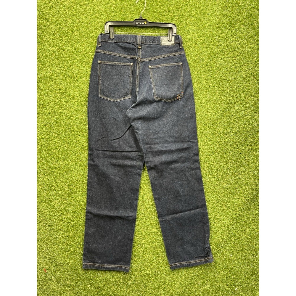 Jordan Jeans Mens 32x34 Dark Wash High Rise Casual Durable y2k Jumpman Nike